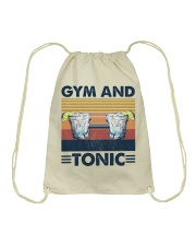 Fitness Gym And Tonic Drawstring Bag tile