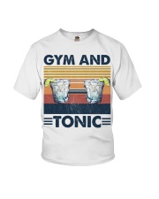 Fitness Gym And Tonic Youth T-Shirt tile