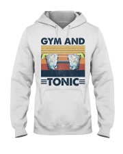 Fitness Gym And Tonic Hooded Sweatshirt front