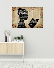 Book I Have Lived A Thousand Lives 36x24 Poster poster-landscape-36x24-lifestyle-01