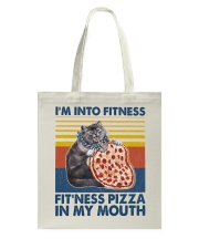 Cat I'm Info Fitness Tote Bag tile