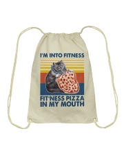 Cat I'm Info Fitness Drawstring Bag tile