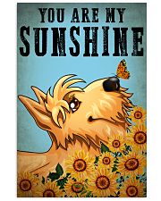 Dog Schnauzer You Are My Sunshine 16x24 Poster front