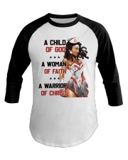 Nurse A Child Of God Baseball Tee tile