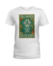 Skull Till Death Do Us Part Ladies T-Shirt tile