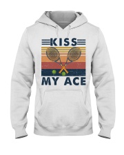 Tennis Kiss My Ace Hooded Sweatshirt front