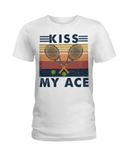 Tennis Kiss My Ace Ladies T-Shirt tile