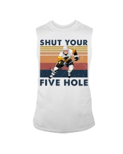 Hockey Shut Your Five Hole Sleeveless Tee tile
