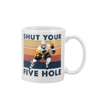 Hockey Shut Your Five Hole Mug tile
