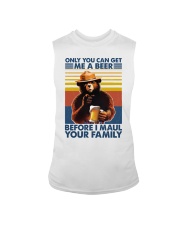 Camping Only You Can Get Me A Beer Sleeveless Tee tile
