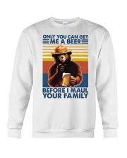 Camping Only You Can Get Me A Beer Crewneck Sweatshirt tile