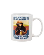 Camping Only You Can Get Me A Beer Mug tile