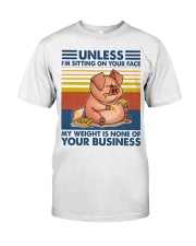 Farm I'm Sitting On Your Face Premium Fit Mens Tee tile
