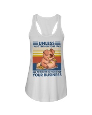 Farm I'm Sitting On Your Face Ladies Flowy Tank tile