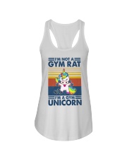 Fitness I'm A Gym Unicorn 2 Ladies Flowy Tank tile