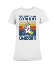 Fitness I'm A Gym Unicorn 2 Premium Fit Ladies Tee tile