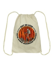 Mushroom Get In Loser Drawstring Bag tile