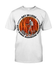 Mushroom Get In Loser Premium Fit Mens Tee tile