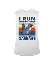 Running I Run So I Can Eat Garbage Sleeveless Tee tile