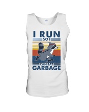 Running I Run So I Can Eat Garbage Unisex Tank tile