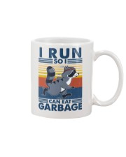 Running I Run So I Can Eat Garbage Mug tile