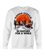 Camping Gonna Screams In Nature Crewneck Sweatshirt tile
