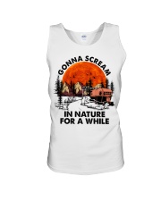 Camping Gonna Screams In Nature Unisex Tank tile
