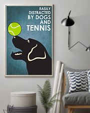 Dog Labrador And Tennis 16x24 Poster lifestyle-poster-1