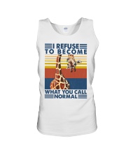 Animal I Refuse To Become What You Call Normal Unisex Tank tile