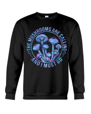 The Mushrooms Are Calling Crewneck Sweatshirt tile