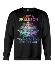 Skull Just A Skeleton Crewneck Sweatshirt tile