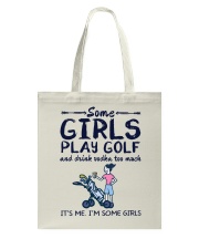 Golf And Drink Vodka Tote Bag tile