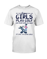 Golf And Drink Vodka Classic T-Shirt tile