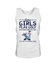 Golf And Drink Vodka Unisex Tank tile
