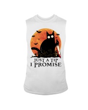 Cat Just A Tip I Promise Sleeveless Tee tile