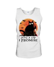 Cat Just A Tip I Promise Unisex Tank tile