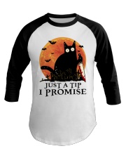 Cat Just A Tip I Promise Baseball Tee tile