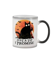 Cat Just A Tip I Promise Color Changing Mug tile