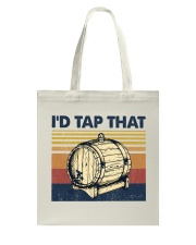 Beer I'd Tap That Tote Bag tile