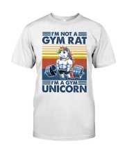 Fitness I'm A Gym Unicorn Classic T-Shirt tile
