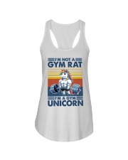 Fitness I'm A Gym Unicorn Ladies Flowy Tank tile