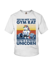 Fitness I'm A Gym Unicorn Youth T-Shirt tile