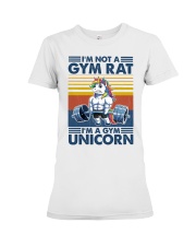 Fitness I'm A Gym Unicorn Premium Fit Ladies Tee tile