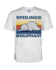 Elephant Feeling Irrelephant V-Neck T-Shirt tile