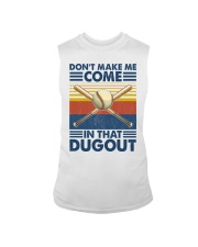 Baseball Don't Make Me Come Sleeveless Tee tile