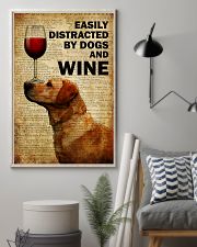 Dogs Easily Distracted By Dogs 16x24 Poster lifestyle-poster-1