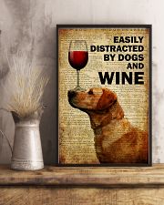 Dogs Easily Distracted By Dogs 16x24 Poster lifestyle-poster-3