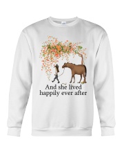 Horse Happily Ever After Crewneck Sweatshirt tile