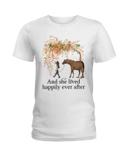 Horse Happily Ever After Ladies T-Shirt tile