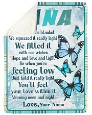 Family Nana Large Sherpa Fleece Blanket - 60" x 80" thumbnail